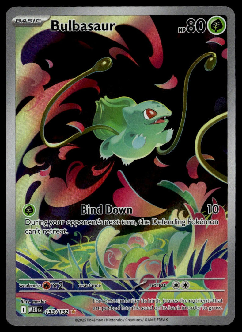 Bulbasaur #133/132 (NM, Mega Evolutions)