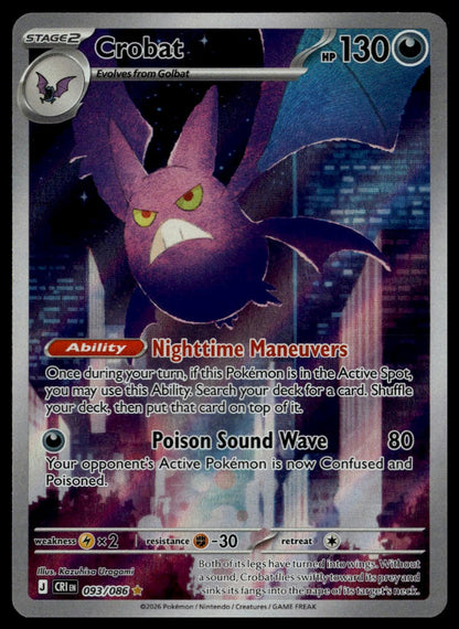 Crobat #093/086 (NM, Chaos Rising)