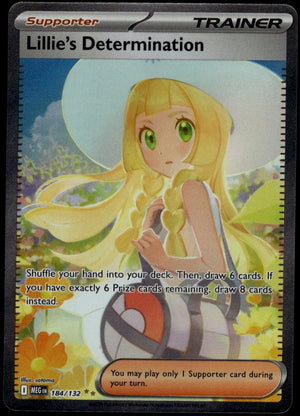 Lillie's Determination #184/132 (NM, Mega Evolution)