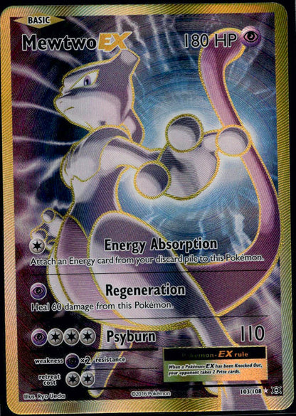 Mewtwo EX #103/108 (NM, XY Evolutions)