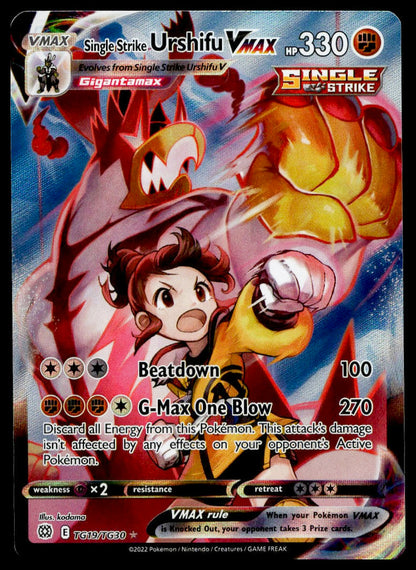 Single Strike Urshifu VMAX #TG19/TG30 (NM, Brilliant Stars)