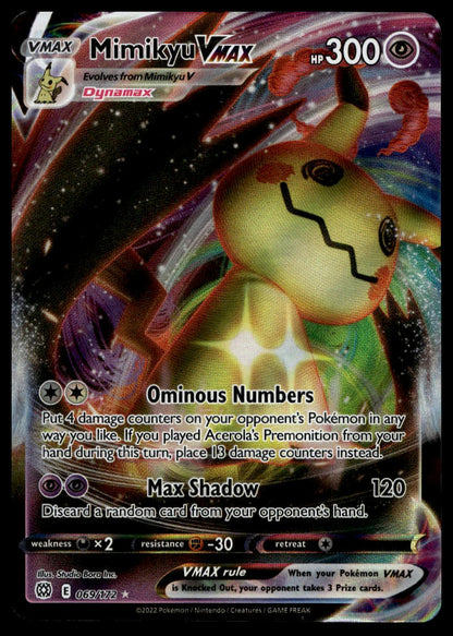 Mimikyu VMAX #069/172 (NM/M, Brilliant Stars)