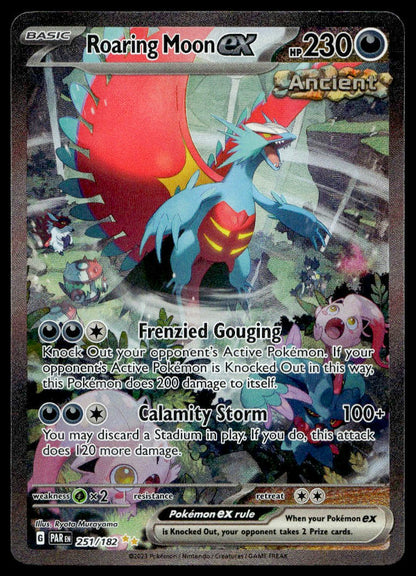 Roaring Moon ex #251/182 (NM, Paradox Rift)
