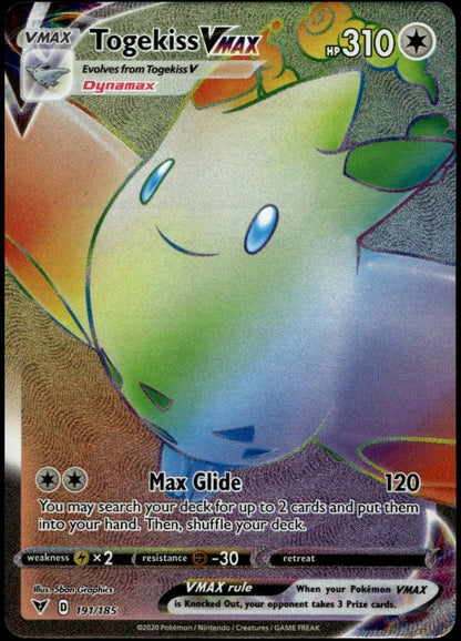 Togekiss VMAX #191/185 (NM/M, Vivid Voltage)