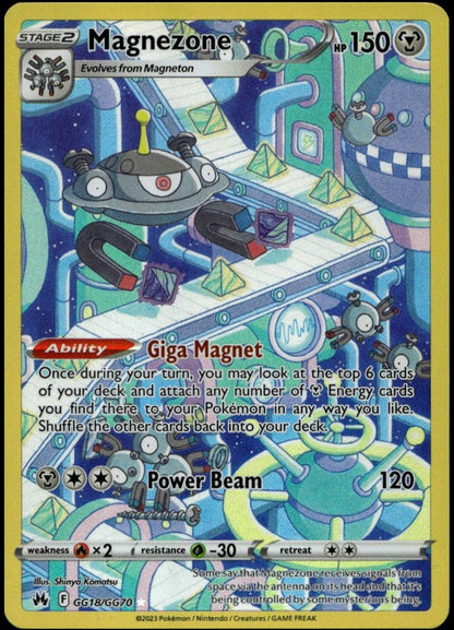Magnezone #GG18/GG70 (NM/M, Crown Zenith)