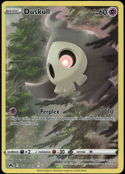 Duskull #GG28/GG70 (NM/M, Crown Zenith)