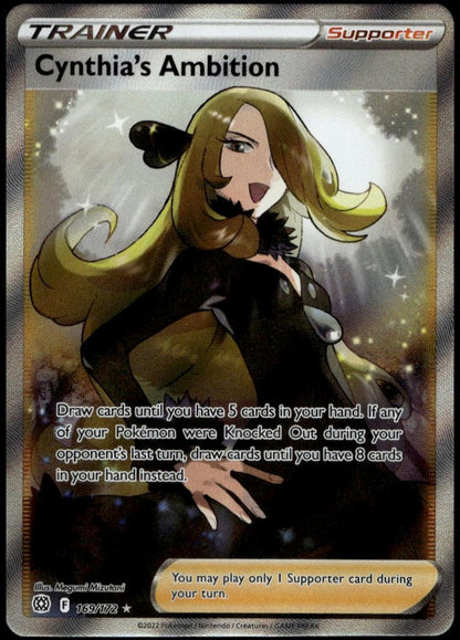 Cynthia's Ambition #169/172 (NM/M, Brilliant Stars)