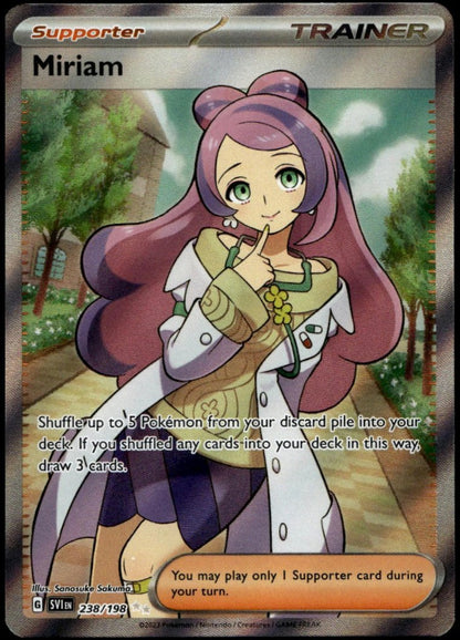 Miriam #238/198 (NM/M, Scarlet & Violet Base Set)