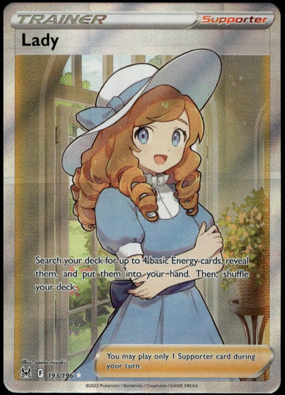 Lady #193/196 (NM/M, Lost Origin)