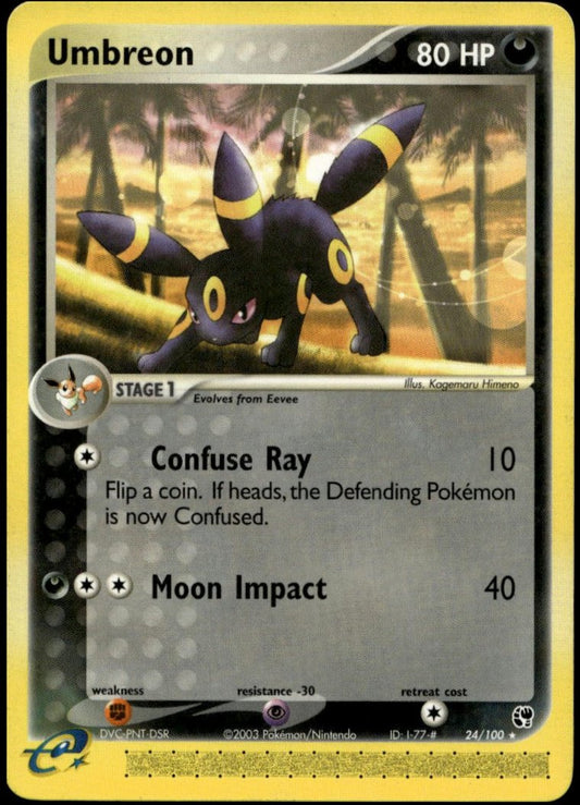 Umbreon #24/100 (NM-, Sandstorm)