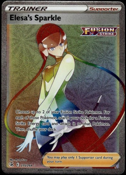 Elesa's Sparkle #275/264 (NM/M, Fusion Strike)