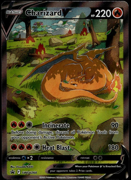 Charizard V #SWSH260 (NM+, SWSH BSP)
