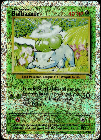 Bulbasaur Reverse Holo #68/110 (NM-, Legendary Collection)