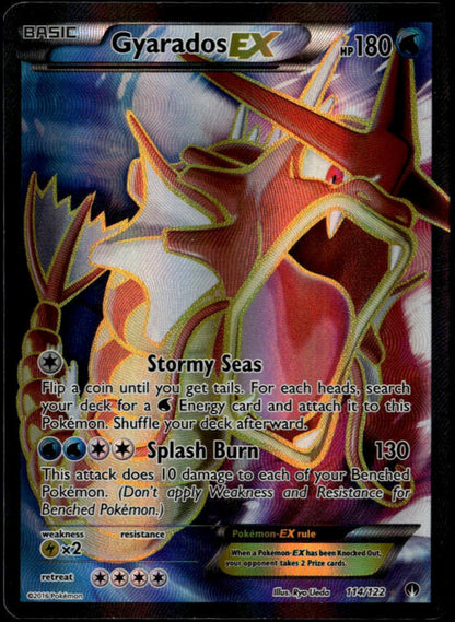 Gyarados EX #114/122 (NM-, XY BREAKpoint)