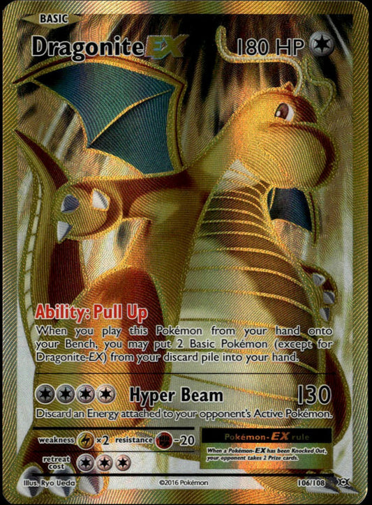 Dragonite EX #106/108 (LP, XY Evolutions)