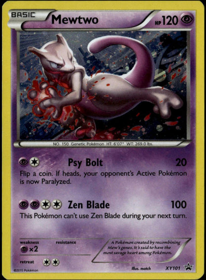 Mewtwo Holo #XY101 (MP, XY101)