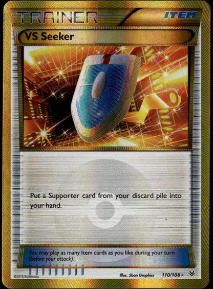 VS Seeker #110/108 (LP+, XY Roaring Skies)