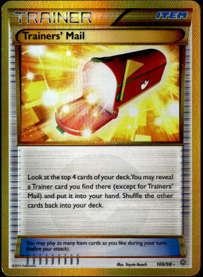 Trainer's Mail #100/98 (LP, XY Ancient Origins)