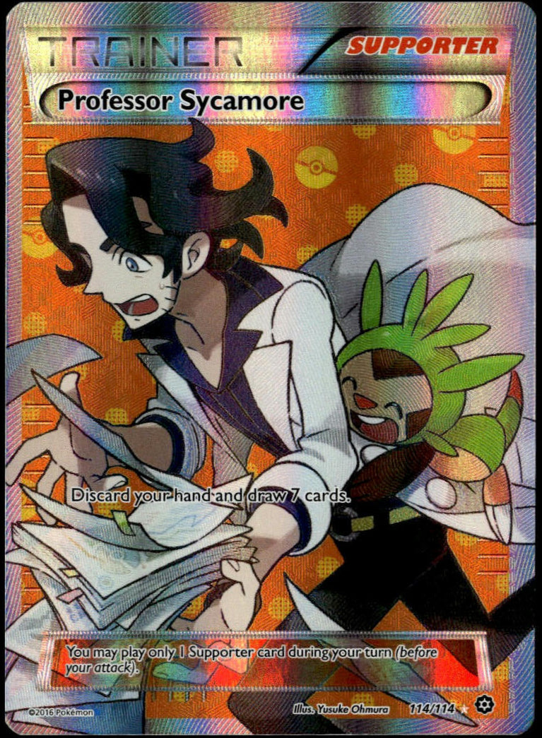 Professor Sycamore #114/114 (LP, XY Steam Siege)