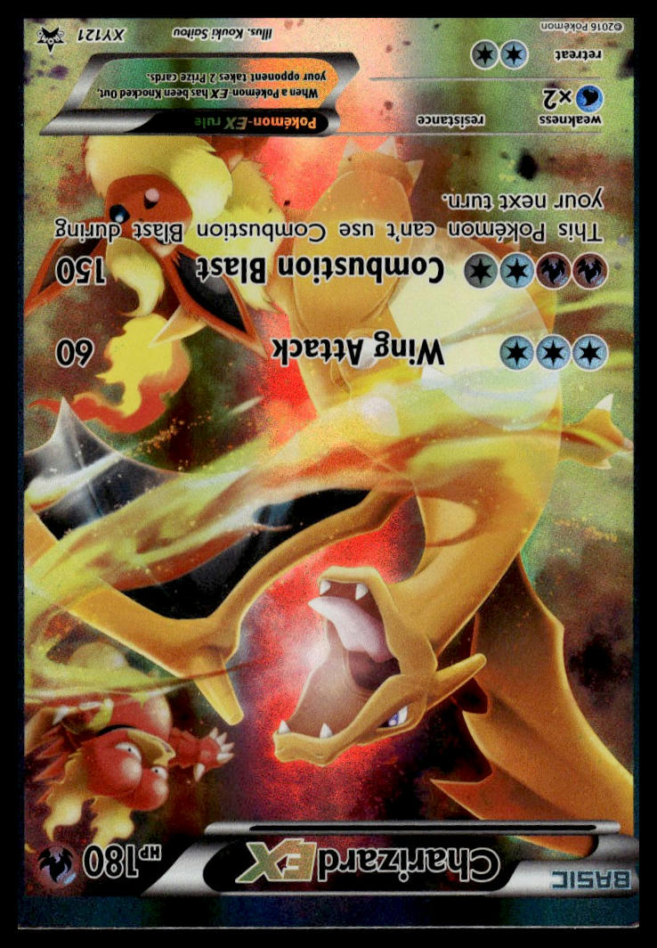 Charizard EX #XY121 (NM-, XY BSP)