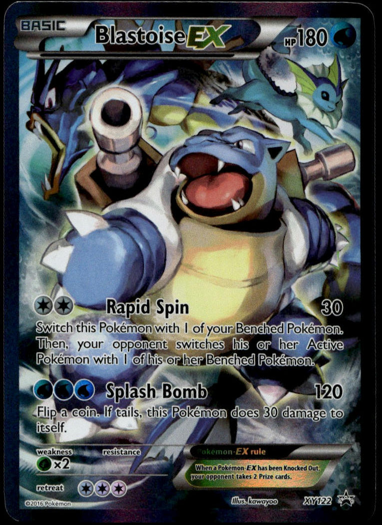 Blastoise EX #XY122 (LP, XY BSP)