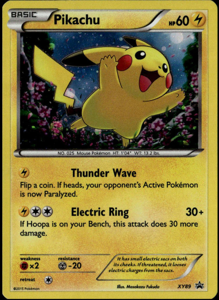 Pikachu #XY89 (LP+, 2015 Collector Chest BSP)