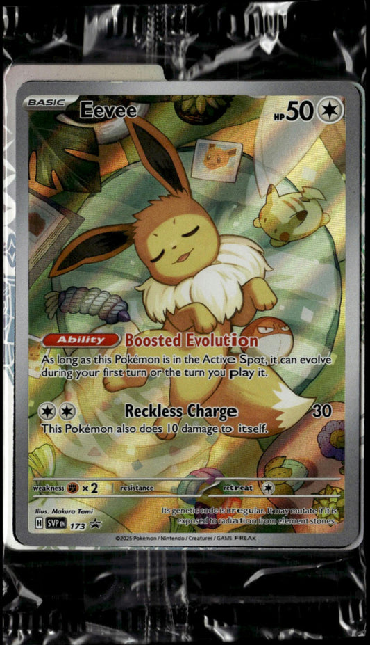 Eevee SVP #173 (NM/M - Sealed, Prismatic Evolution ETB Promo)