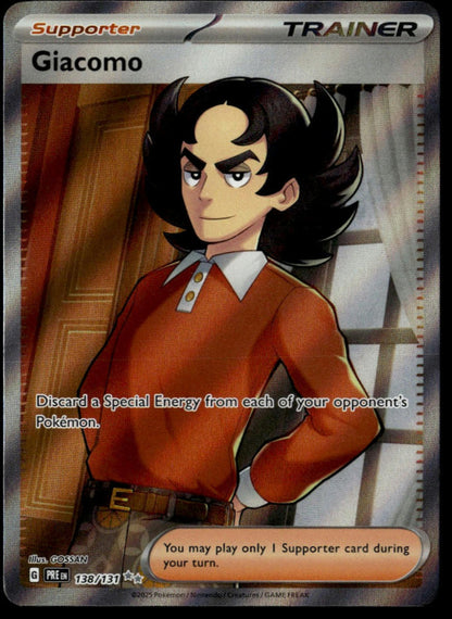 Giacomo #138/131 (NM/M, Prismatic Evolution)