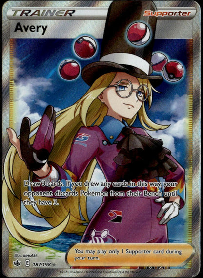 Avery #187/198 (NM, Chilling Reign)