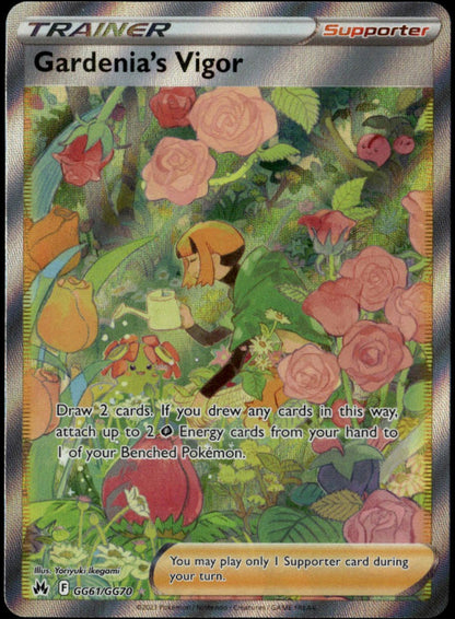 Gardenia's Vigor #GG61/GG70 (NM/M, Crown Zenith)