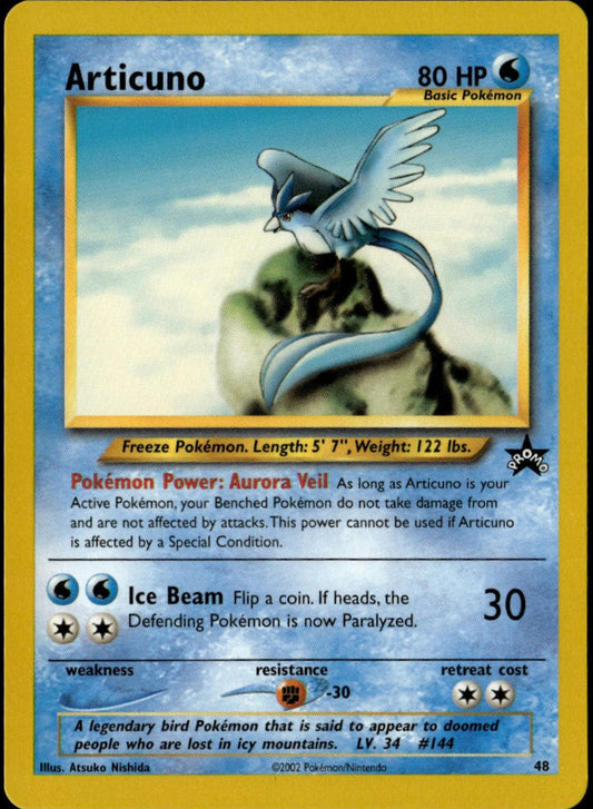 Articuno #48 (NM-, WoTC BSP)