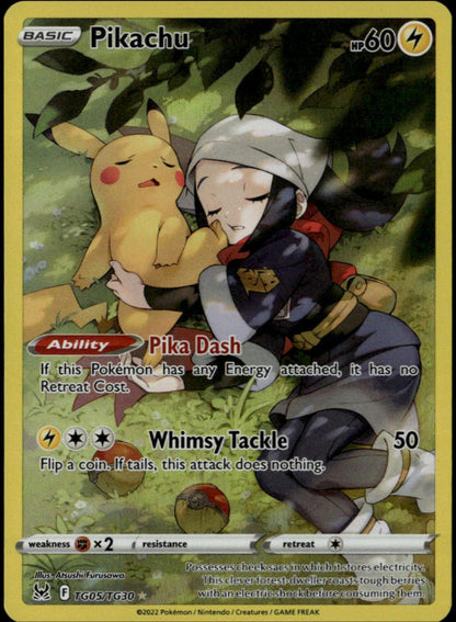 Pikachu #TG05/TG30 (NM/M, Lost Origin)