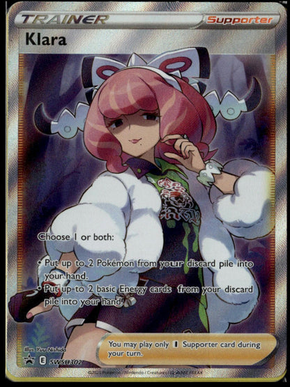 Klara #SWSH302 (Sealed Promo, Klara Premium Tournament Collection BSP)