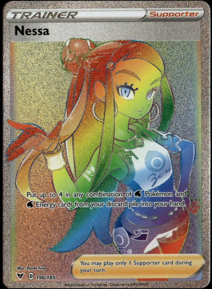 Nessa #196/185 (NM/M, Vivid Voltage)