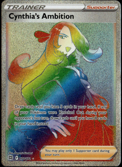 Cynthia's Ambition #178/172 (NM, Brilliant Stars)