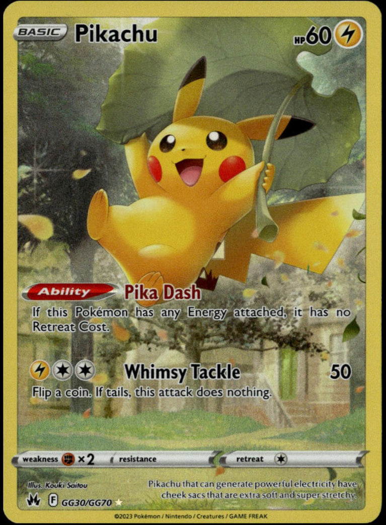 Pikachu #GG30/GG70 (NM, Crown Zenith)