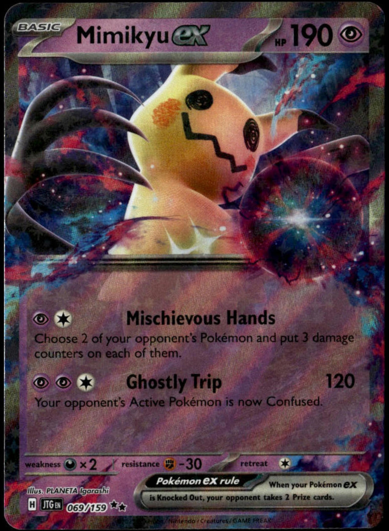 Mimikyu ex #069/159 (NM, Journey Together)
