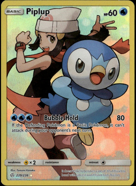 Piplup #239/236 (NM, Cosmic Eclipse)