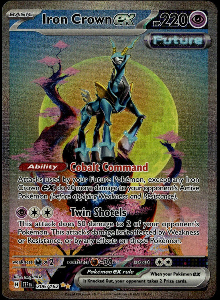 Iron Crown ex #206/162 (NM/M, Temporal Forces)