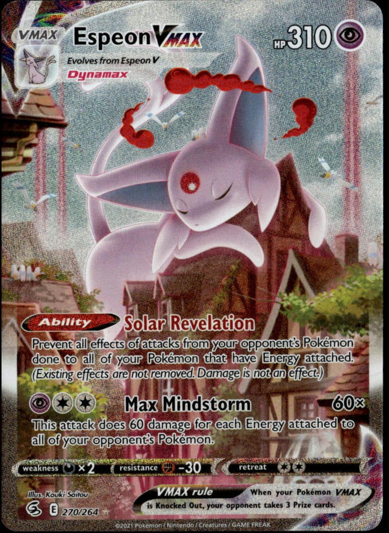 Espeon VMAX #270/264 (NM/M, Fusion Strike)
