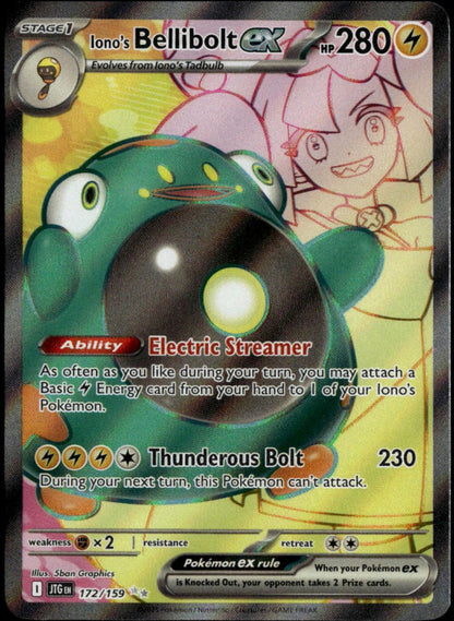 Iono's Bellibolt #172/159 (NM/M, Journey Together)