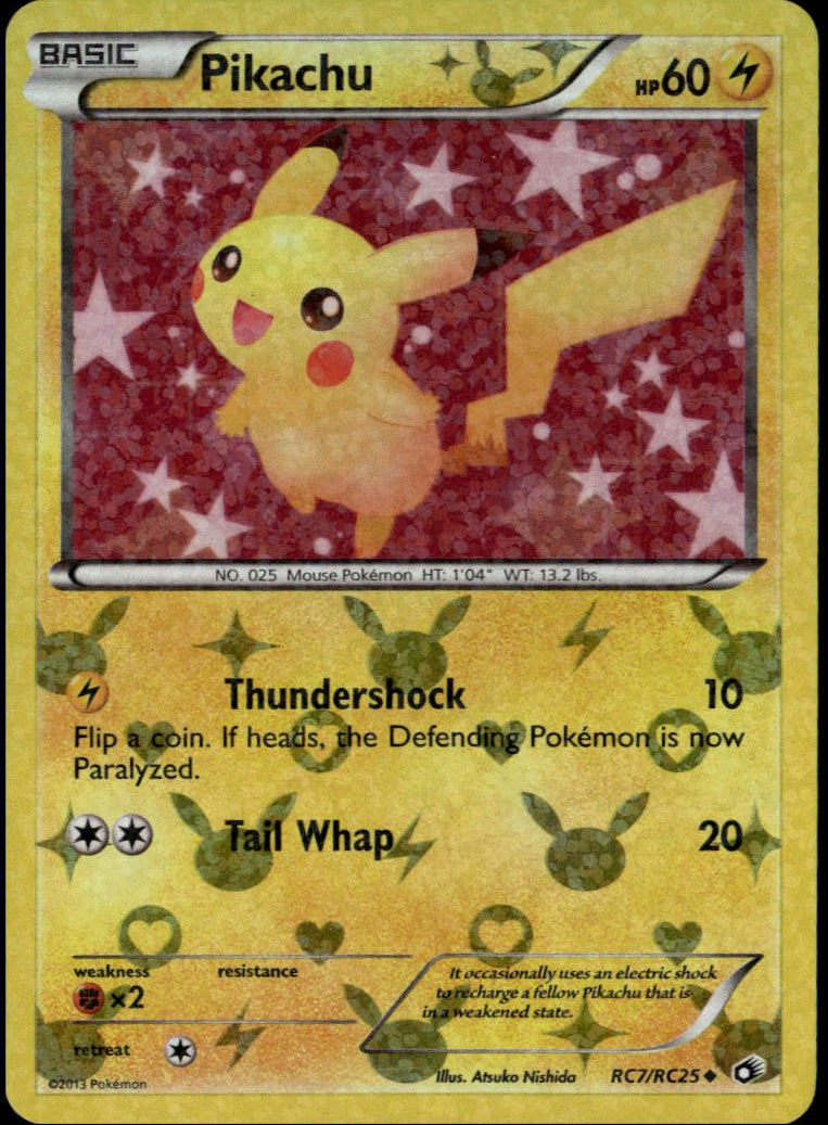 Pikachu Holo #RC7/RC25 (LP+, Legendary Treasures Radiant Collection)