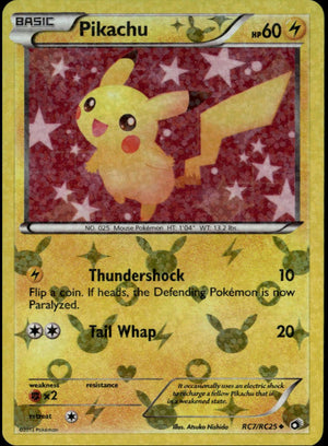 Pikachu Holo #RC7/RC25 (LP+, Legendary Treasures Radiant Collection)