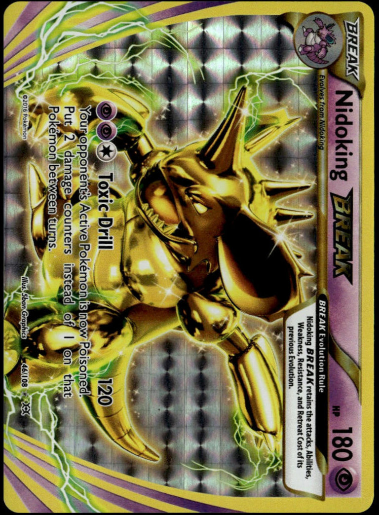 Nidoking Break #46/108 (NM, XY Evolutions)