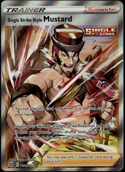 Single Strike Style Mustard #TG28/TG30 (NM, Brilliant Stars)