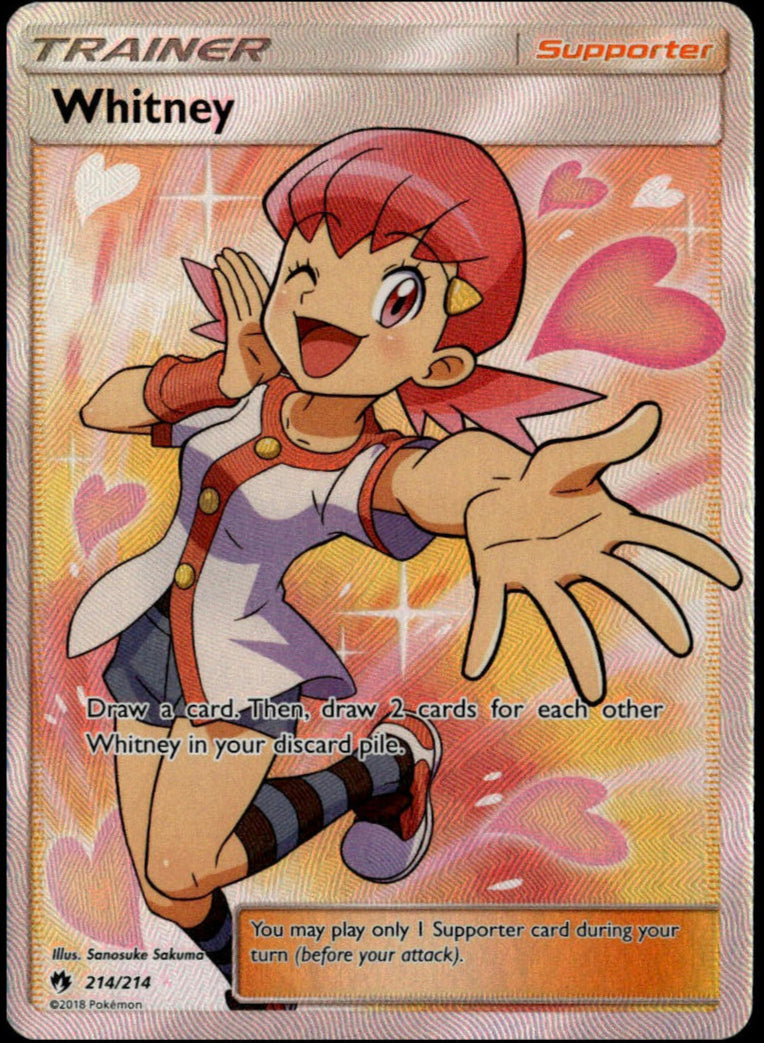 Whitney #214/214 (NM/M, S&M Lost Thunder)