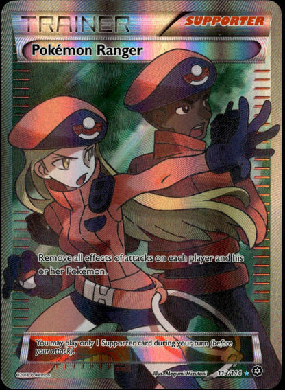 Pokemon Ranger #113/114 (NM, XY Steam Siege)