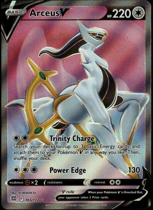 Arceus V #165/172 (NM/M, Brilliant Stars)