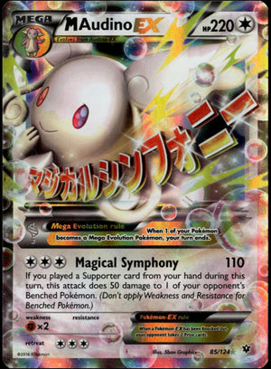 M Audino EX #85/124 (NM, XY - Fates Collide)