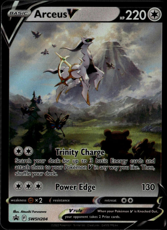 Arceus V #SWSH204 (NM, SWSH BSP)